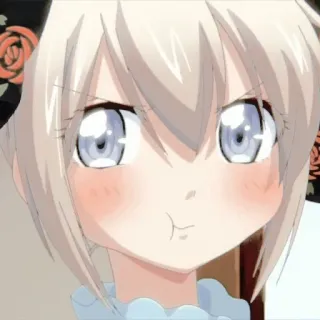 🦩 f308ec1b 애니메이션, 소녀, 귀여운, 만화, 만화, 인물 사진 telegram sticker