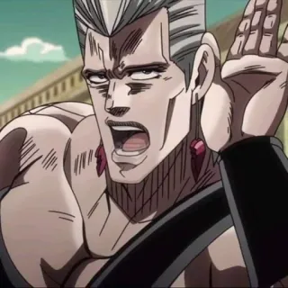 🌟 02fe5084 Jean Pierre Polnareff JoJo's Bizarre Adventure Anime, Jojo, Polnareff, Jean Pierre Polnareff, Bizarro, Aventura telegram sticker