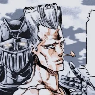 🌟 78b1dbb3 Jean Pierre Polnareff JoJo's Bizarre Adventure Anime, Personaje, Jojo, Polnareff telegram sticker
