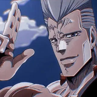🌟 ad170838 Jean Pierre Polnareff JoJo's Bizarre Adventure Anime, Personaje, Jojo, Polnareff, Jean Pierre Polnareff telegram sticker