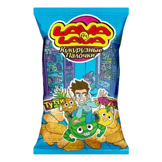 🍍 55e997ea ЛАВА ЛАВА 
Кукурузные палочки đồ ăn, đồ ăn vặt, khoai tây chiên, bánh ngô, dứa, dưa hấu, cam, phim hoạt hình telegram sticker