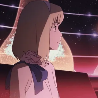 🥶 197eefd8 @fix_fox Anime, Meisje, Cartoon, Animatie, Personage, Illustratie telegram sticker