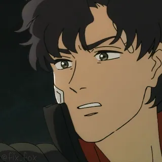 😏 99a4f2ea @fix_fox anime, man, illustratie, animatie telegram sticker