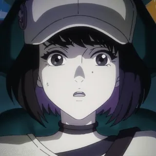 😒 d9432aed @_inz_Frisk Anime, Vrouw, Personage, Illustratie, Animatie, Manga telegram sticker