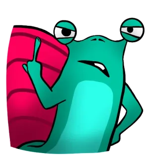 🖕 8f030542 siput, jari tengah, menyinggung, kartun, gestur, menghina, kasar telegram sticker