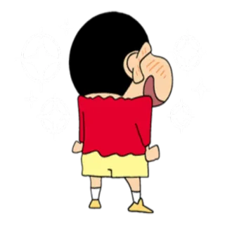 😳 ac1afa5d cartoon, sticker, sparkles, anime, animated character whatsapp sticker