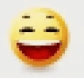 😄 1174dcf9 表情符号, 开心, 笑脸, 黄色, 笑 whatsapp sticker