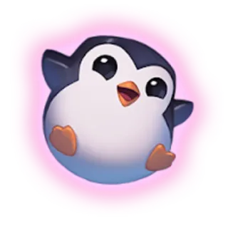 🐧 e796ff78 pingwin, słodki, zwierzę, kreskówka, naklejka telegram sticker