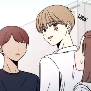 📜 3cbe1c1e LIRIK anime, sticker, drawing, cartoon, manga telegram sticker