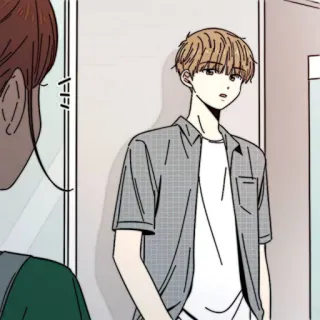 📜 ecc76c19 anime, manga, boy, person, cartoon, illustration, art telegram sticker