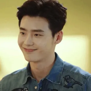 🥀 3003c651 Lee Jong-suk korean actor, celebrity, handsome, man, actor, korean drama telegram sticker