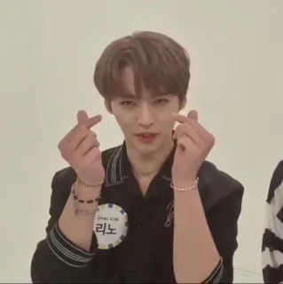 🪐 6d58fafa 리노 K-pop, cantor, ídolo, masculino, pessoa, homem telegram sticker