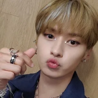 🪐 9597e216 pessoa, K-pop, cantor, homem, retrato, beleza telegram sticker