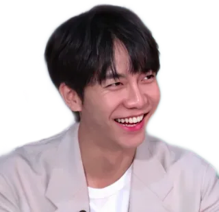 ❤️ 6f3225b1 pria, korea, asia, tersenyum, bahagia telegram sticker