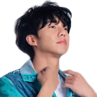 🤔 9adb7fb6 orang, pria, potret, fashion, gaya telegram sticker