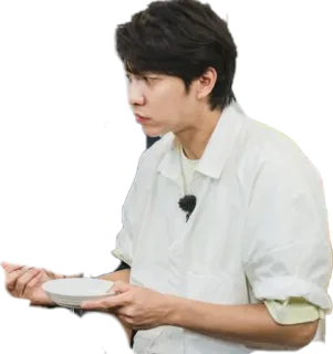 😉 eb9389f6 orang, makan, makanan, pria, koki, santai telegram sticker