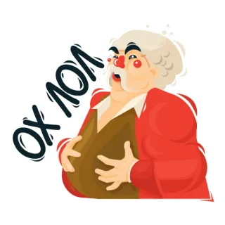 😂 a51686a5 Ох лол rusia, tua, pria, kejutan, kartun, karakter telegram sticker