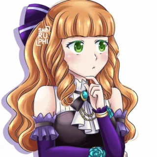 🦄 c5619f01 SHE RULPHI Anime, Manga, Phim hoạt hình, Cô gái, Nhân vật, Nghệ thuật kỹ thuật số telegram sticker