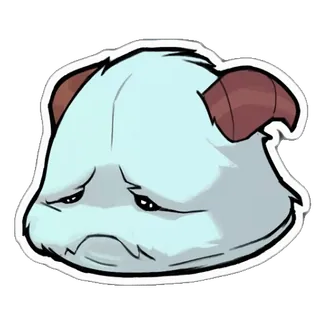😢 62276871 슬픈, 스티커, 동물, 귀여운 telegram sticker