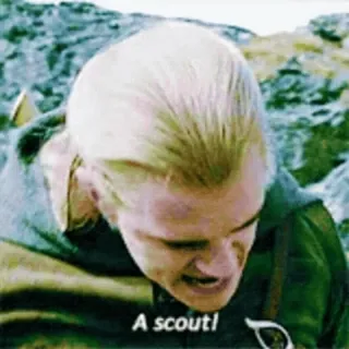 Леголас @Opros_Tolken telegram stickers