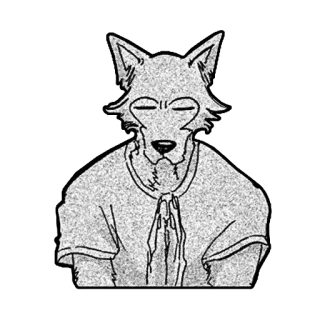 🙏 1a0e7dd3 Legoshi Beastars Wolf, Anime, Manga, Furry, Anthropomorph whatsapp sticker