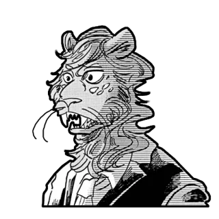 😨 3e5a1fe1 Löwe, Tier, Figur, Manga, Fellwesen, Anime whatsapp sticker