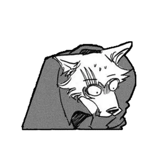 😱 44d1e942 Legoshi Beastars Anime, Wolf, Beastars, Legoshi, Manga whatsapp sticker