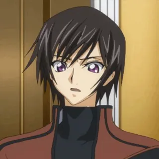 🥀 175a975f Lelouch Lamperouge Code Geass Anime, Charakter, Code Geass, Lelouch telegram sticker