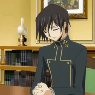 🥀 6af57428 Lelouch Lamperouge Code Geass Anime, Charakter, Lelouch, Code Geass, Anime Charakter, Manga telegram sticker