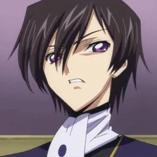 🥀 abdfd7e1 Lelouch Lamperouge Code Geass Anime, Charakter, Lelouch, Code Geass, Zero, Anime Charakter telegram sticker