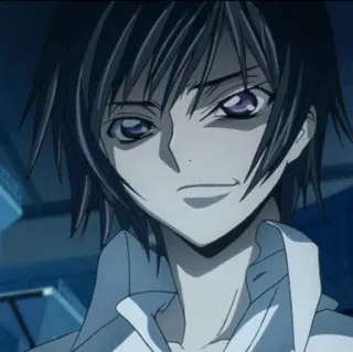 🥀 5081ab80 Lelouch Lamperouge Code Geass anime, lelouch, code geass, personaje telegram sticker