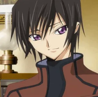 🥀 aea42168 Lelouch Lamperouge Code Geass Anime, Lelouch, Code Geass, Personaje, Zero telegram sticker
