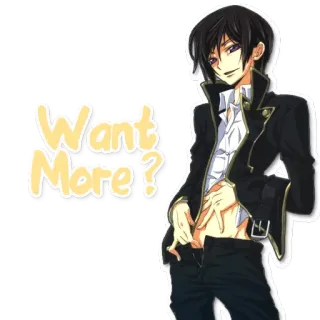 😏 b3940601 Want More? Anime, Pertanyaan, Keinginan, Ingin, Lagi telegram sticker
