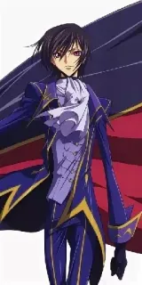 🚶‍♂ 365a52a7 Lelouch Lamperouge Code Geass Anime, Lelouch, Code Geass, Principe whatsapp sticker