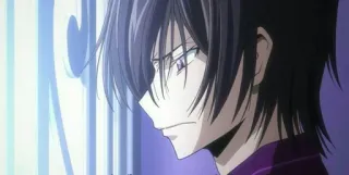 😔 34d6e553 Lelouch Lamperouge Code Geass Anime, Lelouch, Code Geass, Zero, Príncipe telegram sticker