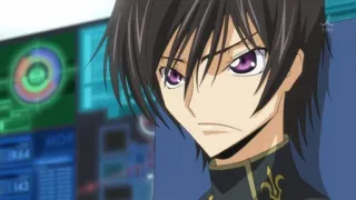 😐 66c5209a Lelouch Lamperouge Code Geass Anime, Lelouch, Estratega, Sério, Anti-herói telegram sticker