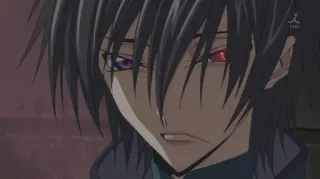 😔 b7901482 Lelouch Lamperouge Code Geass Anime, Lelouch, Code Geass, Mangá, Sério telegram sticker