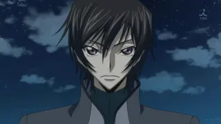😐 c1006c59 Lelouch Lamperouge Code Geass anime, lelouch, code geass, personagem, sério telegram sticker