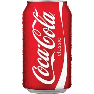 😍 d5d9c9ca Coca-Cola classic drank, frisdrank, cola, klassiek, drankje telegram sticker