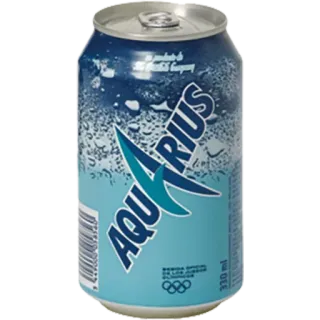 😕 db4bcc61 AQUARIUS drank, blik, Aquarius, frisdrank, drank telegram sticker