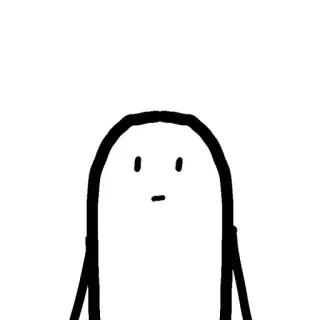 🌱 4e5b87b5 Vẽ nguệch ngoạc, Hình que, Tối giản, Trừu tượng, Phim hoạt hình, Bản vẽ telegram sticker