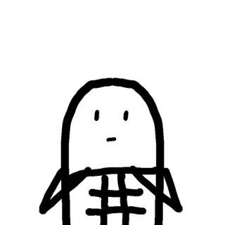 🌱 622adcd2 người que, bản vẽ, đơn giản, hoạt hình, nhân vật telegram sticker