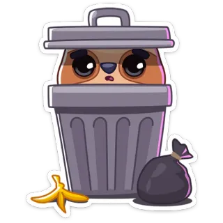 Lenny :: @AuthorStickers telegram stickers