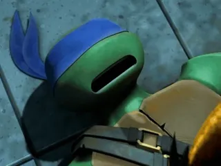 🤩 4e70aba3 Leonardo Teenage Mutant Ninja Turtles 忍者, 乌龟, 青少年, 变种人, 卡通 whatsapp sticker