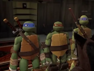 🤩 b25c3843 Teenage Mutant Ninja Turtles 忍者神龟, 卡通, 英雄, 团队, 变种, 青少年 whatsapp sticker