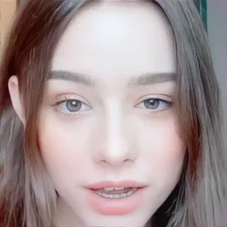 🌸 30725aaf 女人, 女孩, 脸, 肖像, 美女, 女性 telegram sticker