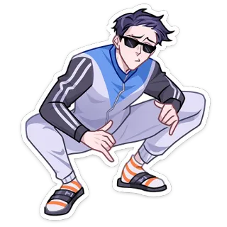 Лёня от @TgSticker whatsapp stickers