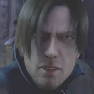 Leon Kennedy by @AllochkaDragunova telegram stickers