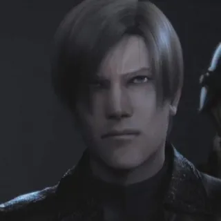 Leon Kennedy by @AllochkaDragunova telegram stickers