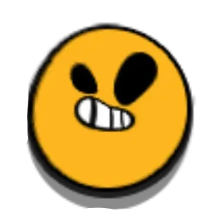 😊 9854b250 이모지, 노란 얼굴, 표정, 만화, 스티커 telegram sticker